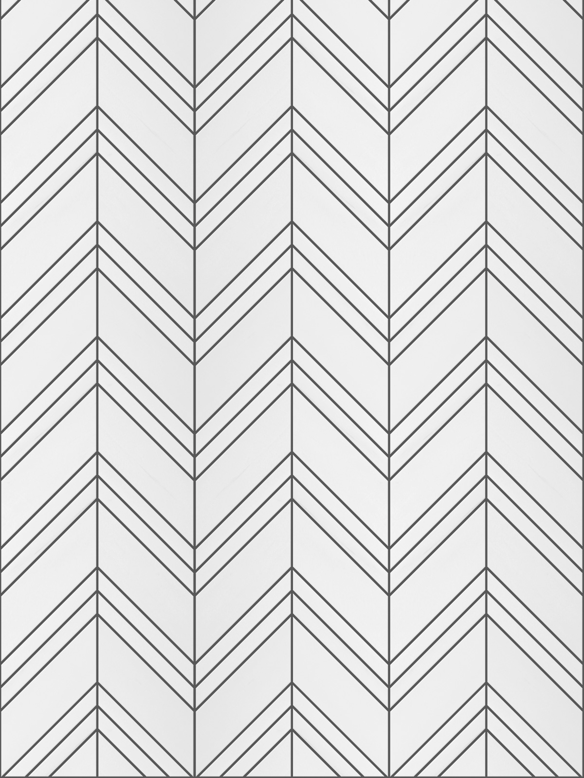 Large White Chevron Marble Backsplash Mosaic Tile BA6301 4