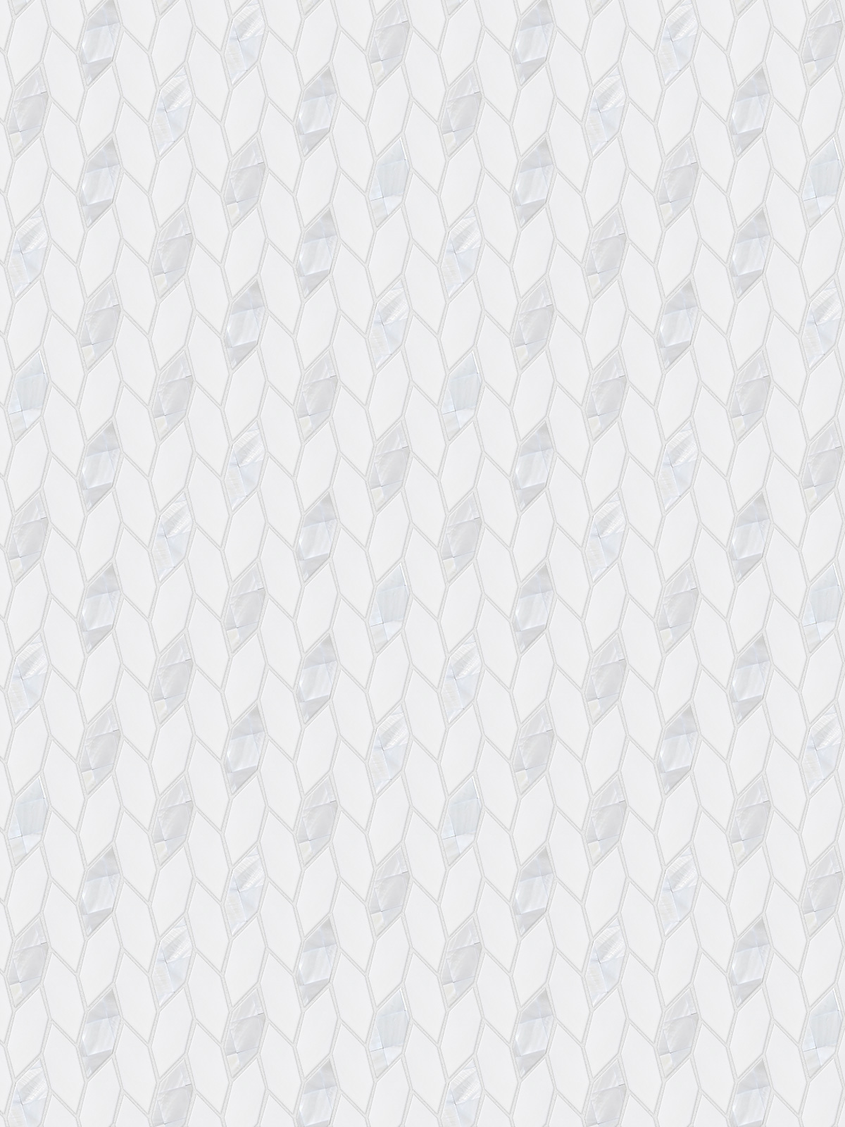 Luxury White Mother of Pearl Marble Backsplash Tile BA7005 2