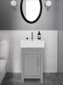 18 inch Gray Vanity a a