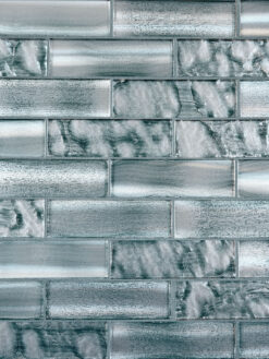 Space Blue Subway Glass Backsplash Tile BA6202 3